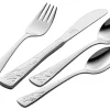 ZWILLING Kinderbesteck-Set TEDDY 4-teilig Edelstahl