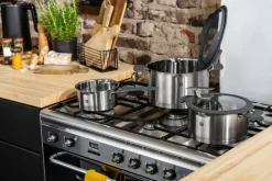 ZWILLING Kochtopfset SIMPLIFY 5-teilig schwarz Metall